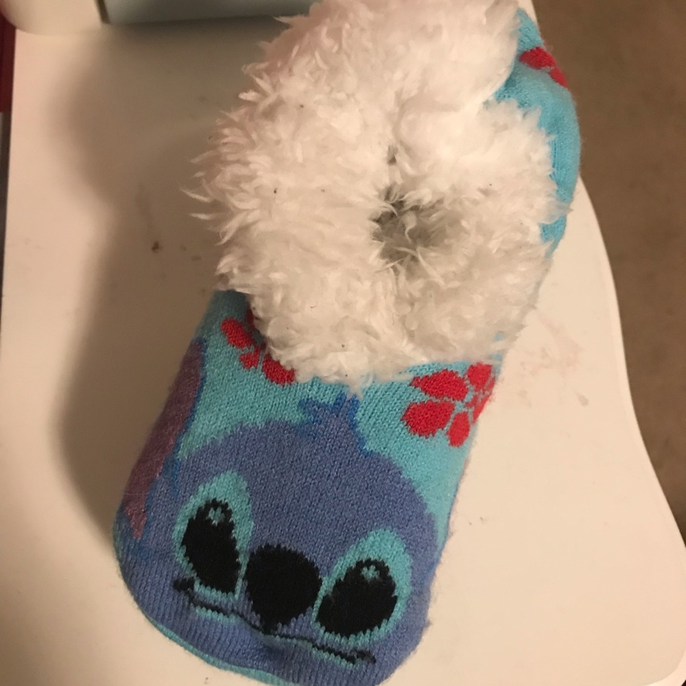 New Disney cozy sock slippers LILO and Stitch